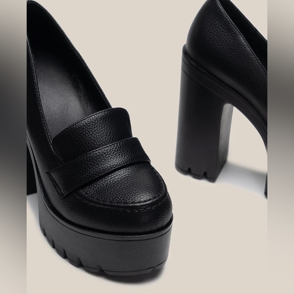 Platform loafer heels - Picture 2 of 5